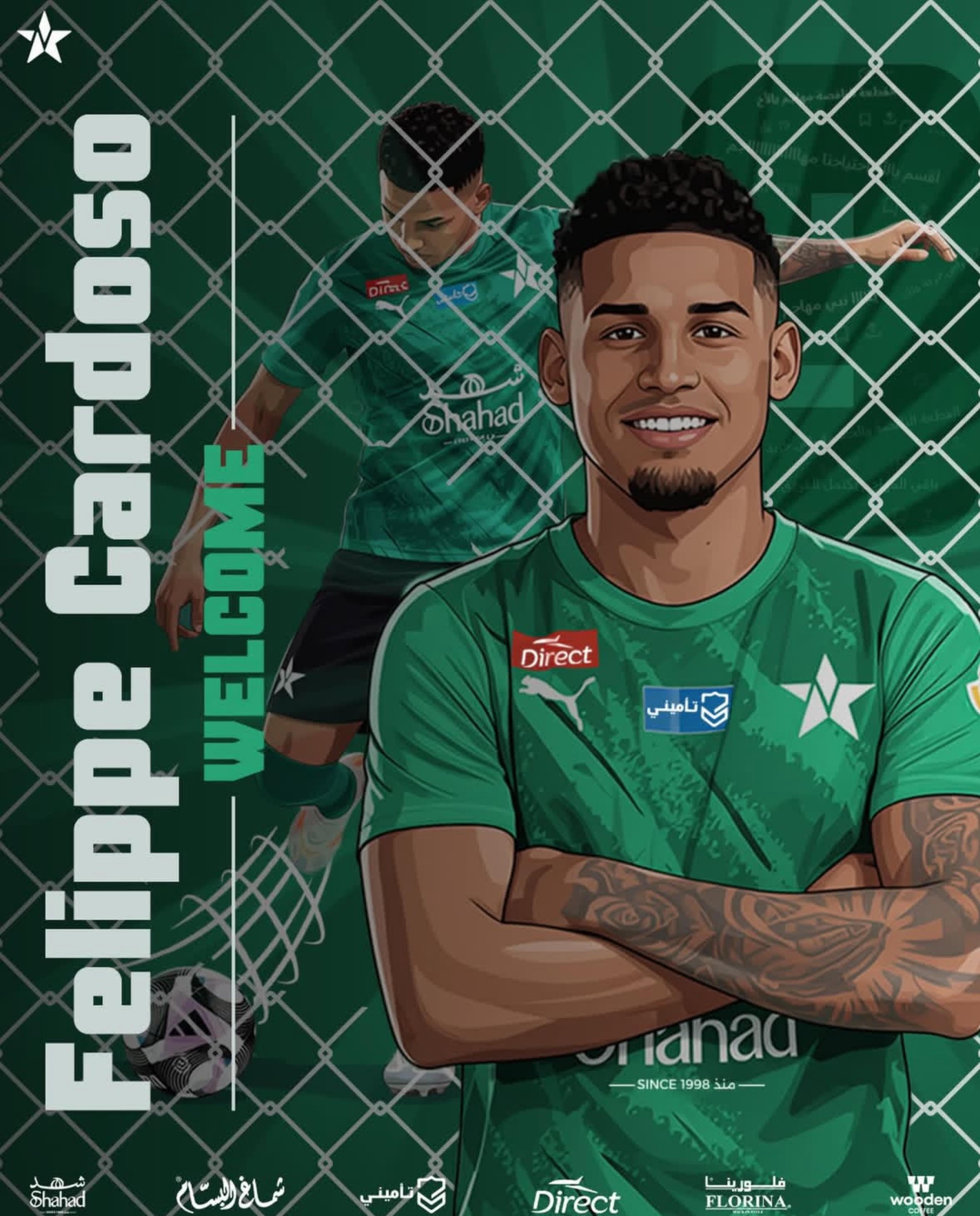 九游会-官方：河南旧将卡多索加盟沙特联纳杰马；据悉转会费120万欧